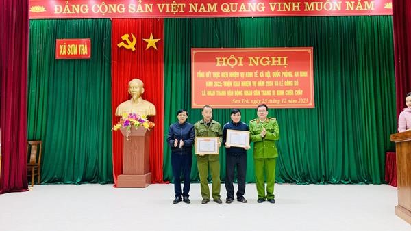 Xã Sơn Trà tổ chức hội nghị tổng kết thực hiện nhiệm vụ kinh tế - xã hội, quốc phòng - an ninh năm 2023; triển khai...